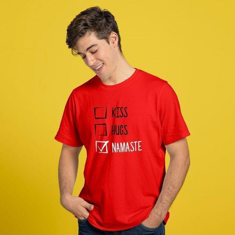 Namaste Corona Theme Tshirts